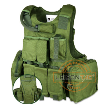 Chaleco táctico equipo de combate ejército chaleco con bolsas con ISO y el estándar de SGS